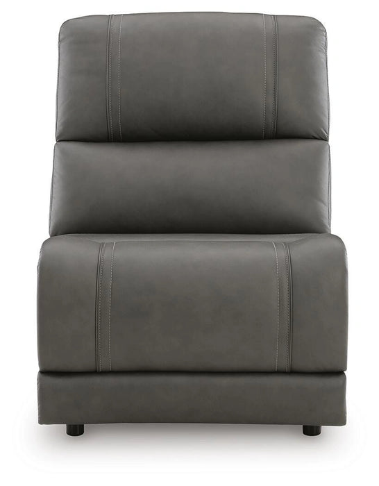 5Z - Pittson Power Reclining Sectional - Dream Home Furniture & Mattress (Waite Park, MN)