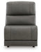 5Z - Pittson Power Reclining Sectional - Dream Home Furniture & Mattress (Waite Park, MN)