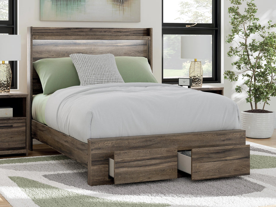 Elbrim Panel Storage Bed - Dream Home Furniture & Mattress (Waite Park, MN)