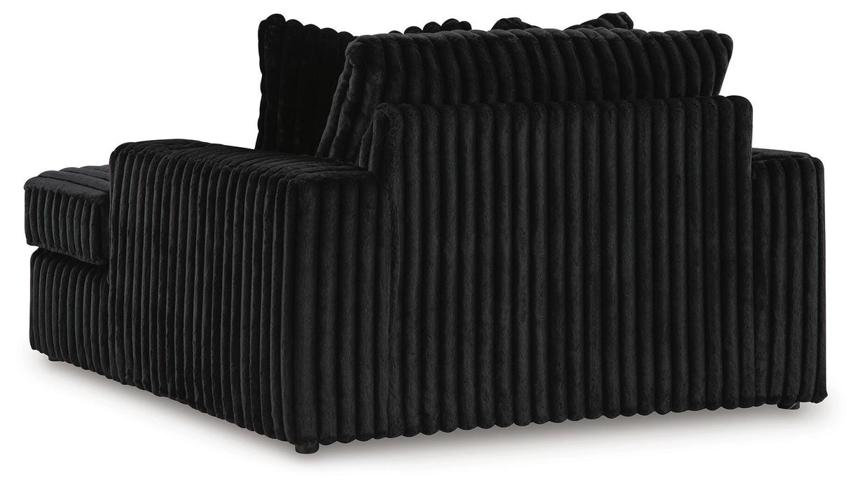 Midnight-Madness Oversized Chaise - Dream Home Furniture & Mattress (Waite Park, MN)