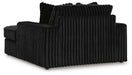 Midnight-Madness Oversized Chaise - Dream Home Furniture & Mattress (Waite Park, MN)