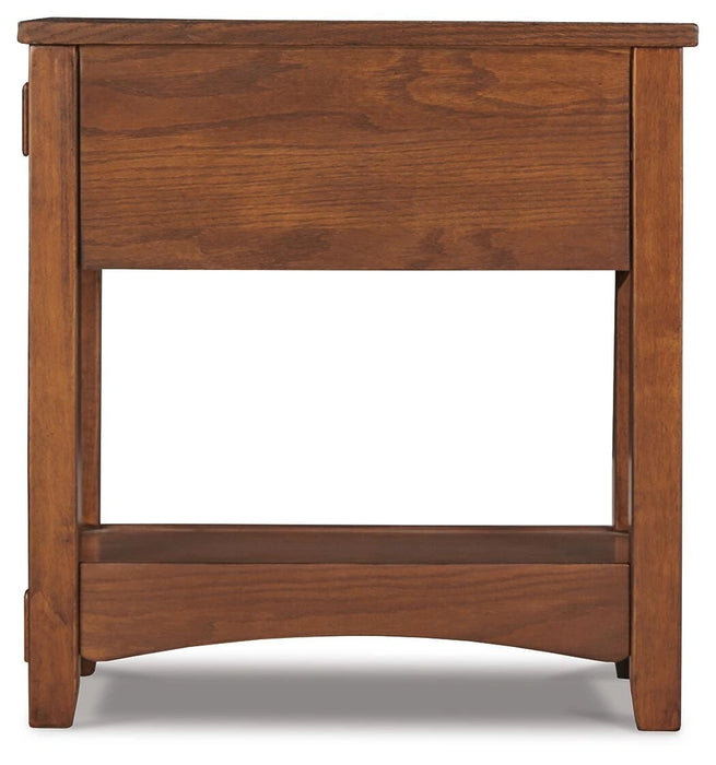 Breegin Chairside End Table - Dream Home Furniture & Mattress (Waite Park, MN)