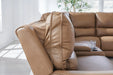 DeepWakes Reclining Sectional with Storage Console - Dream Home Furniture & Mattress (Waite Park, MN)
