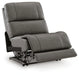 5Z - Pittson Power Reclining Sectional - Dream Home Furniture & Mattress (Waite Park, MN)
