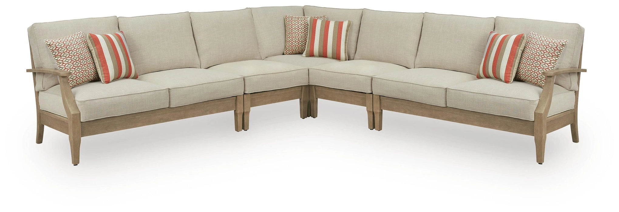 Clare View Outdoor Sectional - Dream Home Furniture & Mattress (Waite Park, MN)