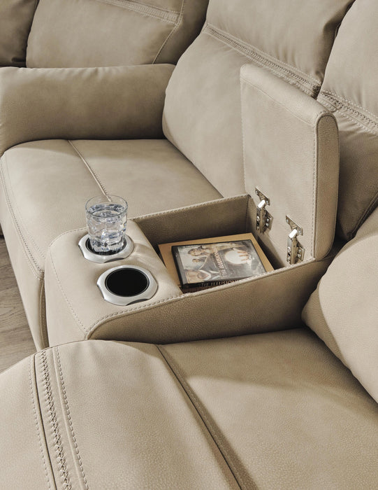 Next-Gen DuraPella Power Reclining Loveseat with Console - Dream Home Furniture & Mattress (Waite Park, MN)