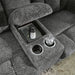Frohn Reclining Loveseat with Console - Dream Home Furniture & Mattress (Waite Park, MN)