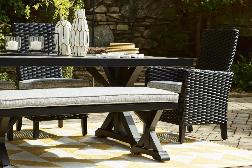 Beachcroft Outdoor Dining Table - Dream Home Furniture & Mattress (Waite Park, MN)