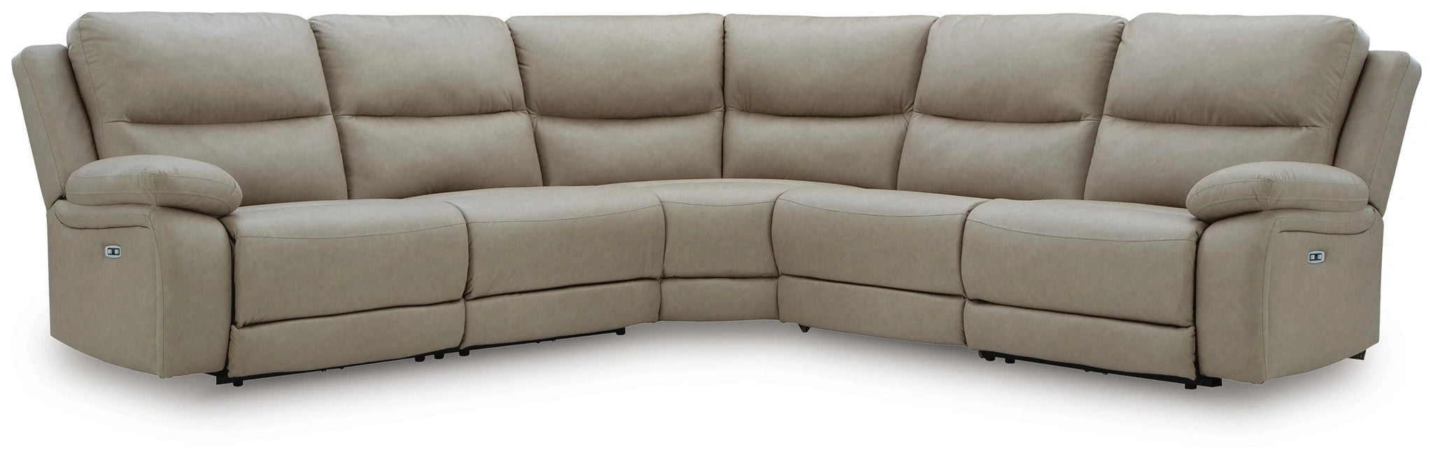Narwhal Place Power Reclining Sectional - Dream Home Furniture & Mattress (Waite Park, MN)
