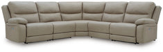 Narwhal Place Power Reclining Sectional - Dream Home Furniture & Mattress (Waite Park, MN)