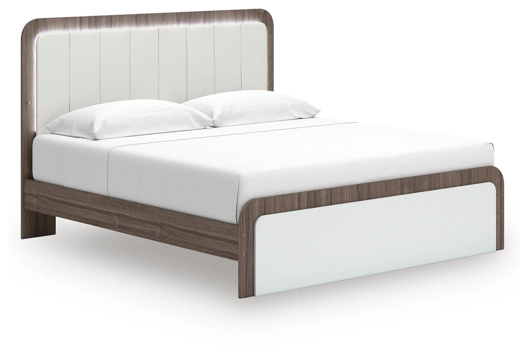 Kendanport Upholstered Bed - Dream Home Furniture & Mattress (Waite Park, MN)