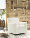 Herstow Swivel Glider Accent Chair - Dream Home Furniture & Mattress (Waite Park, MN)