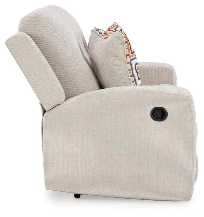 Danum Reclining Loveseat - Dream Home Furniture & Mattress (Waite Park, MN)