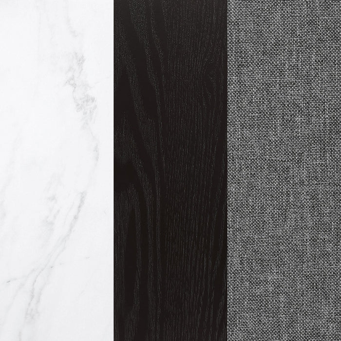 Sherry Rectangular Marble Top Dining Table set