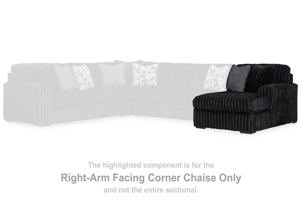 Midnight-Madness Super Chaise - Dream Home Furniture & Mattress (Waite Park, MN)