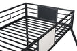 Molton Twin/Full Metal Bunkbed - Dream Home Furniture & Mattress (Waite Park, MN)