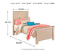 Willowton Bedroom Set - Dream Home Furniture & Mattress (Waite Park, MN)