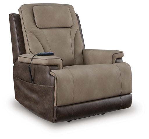 4Z-Peaceful Pause Power Lift Recliner - Dream Home Furniture & Mattress (Waite Park, MN)