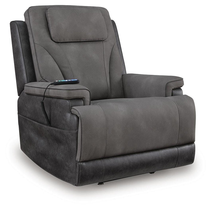 4Z-Peaceful Pause Power Lift Recliner - Dream Home Furniture & Mattress (Waite Park, MN)