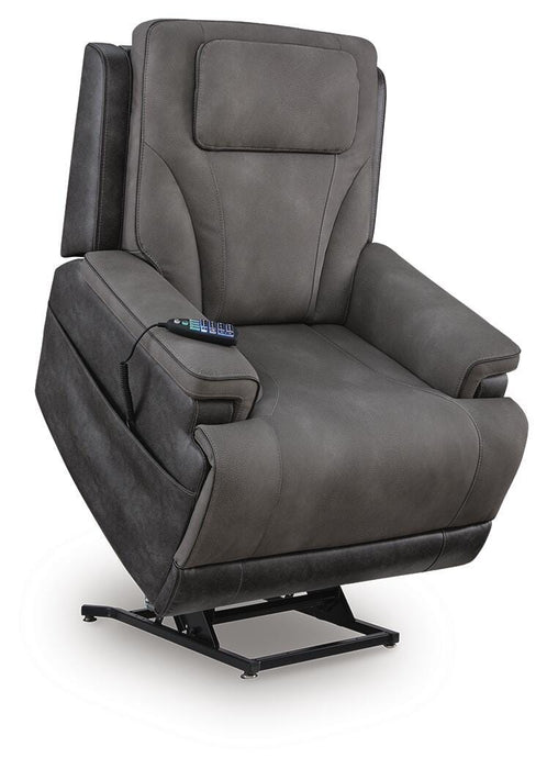 4Z-Peaceful Pause Power Lift Recliner - Dream Home Furniture & Mattress (Waite Park, MN)