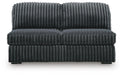 Midnight-Madness Sectional with Chaise - Dream Home Furniture & Mattress (Waite Park, MN)