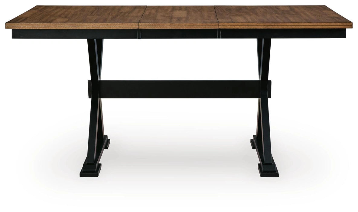 Wildenauer Counter Height Butterfly Extension Table - Dream Home Furniture & Mattress (Waite Park, MN)