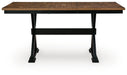 Wildenauer Counter Height Butterfly Extension Table - Dream Home Furniture & Mattress (Waite Park, MN)