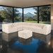 Nappi Large L-Sectional w/ Ottoman (Compressed Foam) - Dream Home Furniture & Mattress (Waite Park, MN)