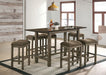 GUMBORO Counter Ht. Stool (2/CTN) - Dream Home Furniture & Mattress (Waite Park, MN)