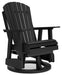 Hyland wave Outdoor Swivel Glider Chair - Dream Home Furniture & Mattress (Waite Park, MN)