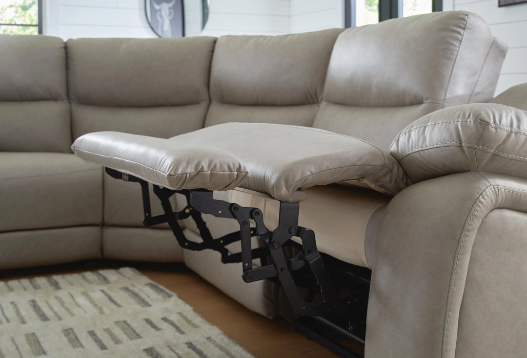 Narwhal Place Power Reclining Sectional - Dream Home Furniture & Mattress (Waite Park, MN)