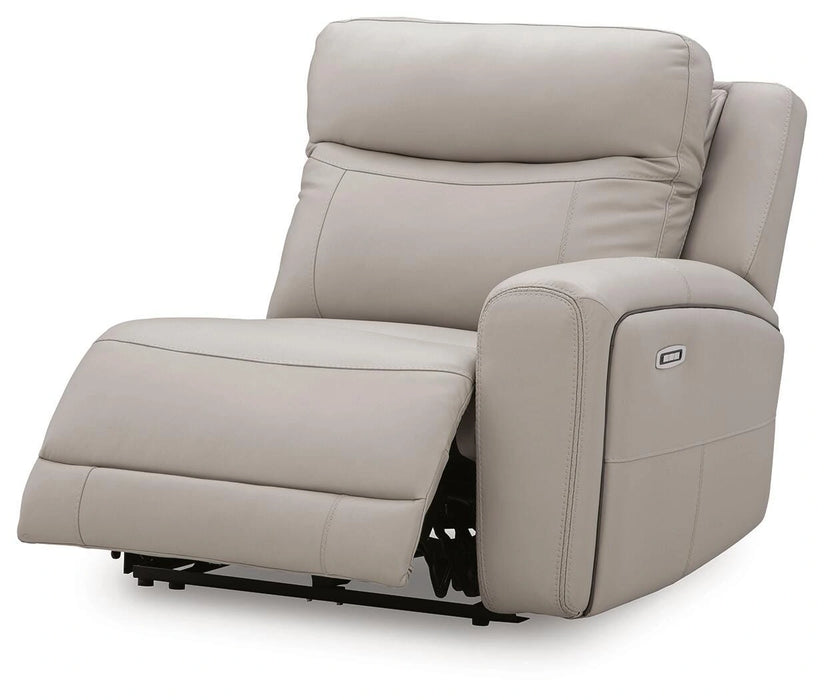 Gravier Power Reclining Sectional with Storage Console - Dream Home Furniture & Mattress (Waite Park, MN)