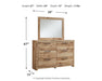 Hyanna Dresser and Mirror - Dream Home Furniture & Mattress (Waite Park, MN)