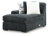 Midnight-Madness Sectional with Chaise - Dream Home Furniture & Mattress (Waite Park, MN)