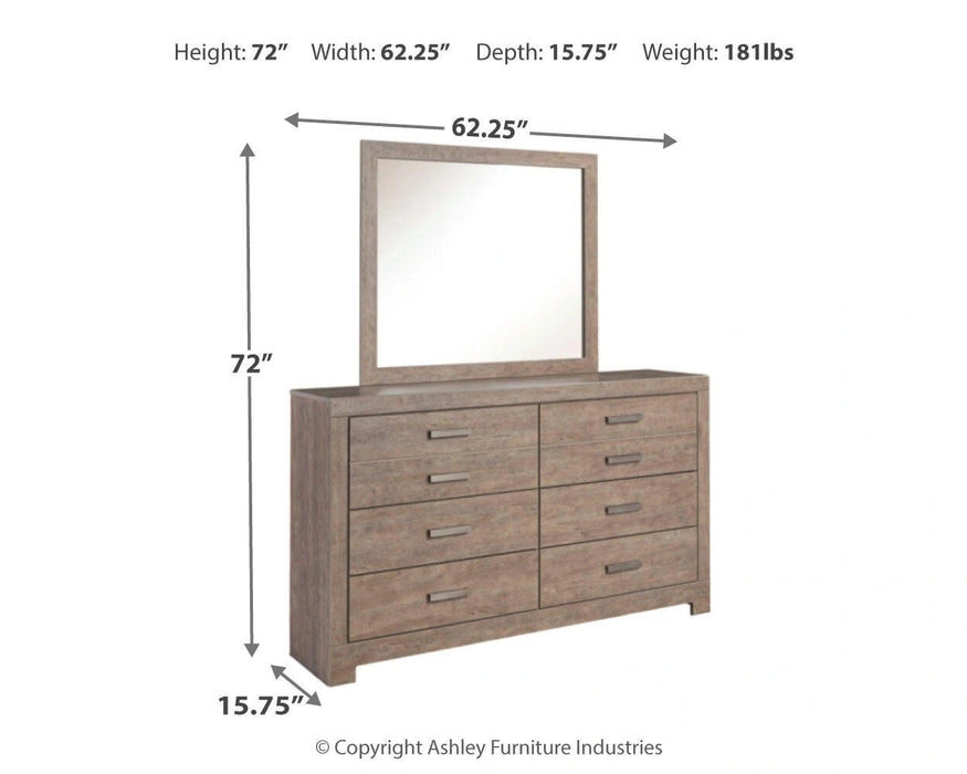 Culverbach Dresser and Mirror - Dream Home Furniture & Mattress (Waite Park, MN)