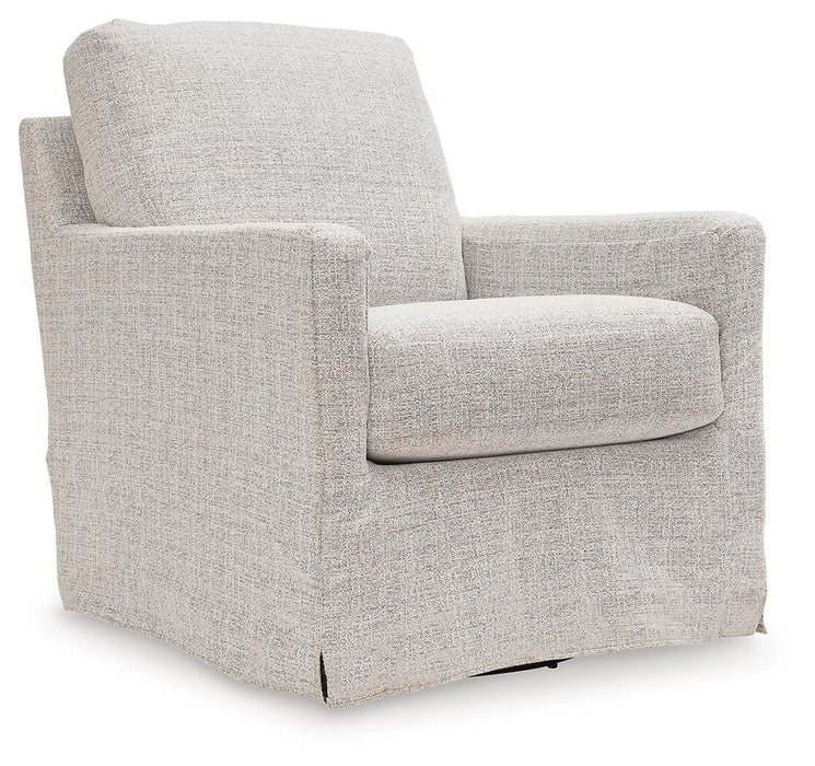 Nenana Next-Gen Nuvella Swivel Glider Accent Chair - Dream Home Furniture & Mattress (Waite Park, MN)