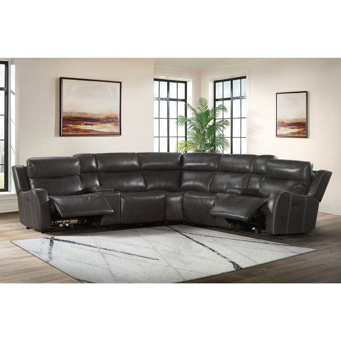 Wainwright Dual-Power Sectional Set - Dream Home Furniture & Mattress (Waite Park, MN)