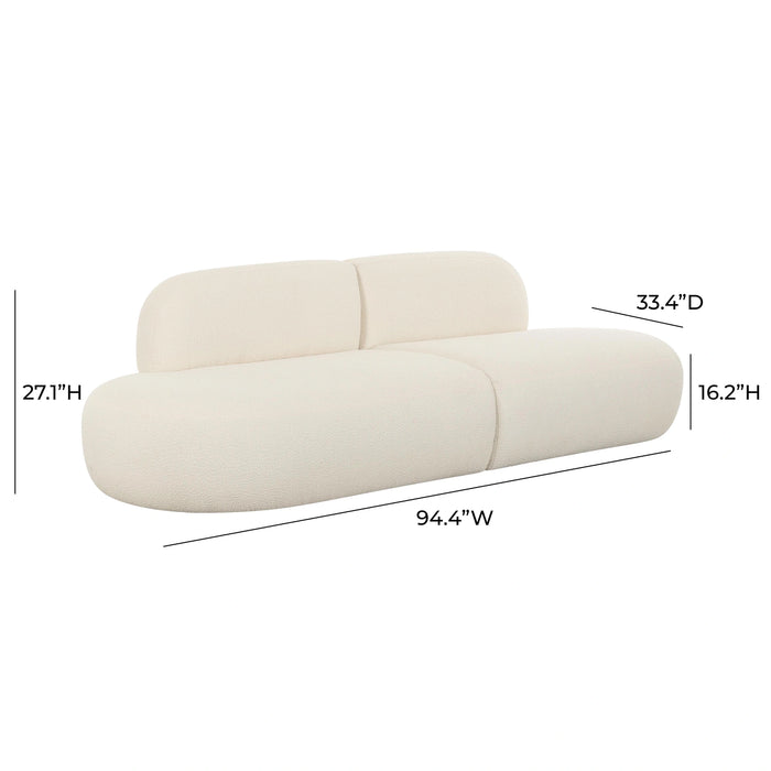 Broohah 94" Performance Fabric Sofa