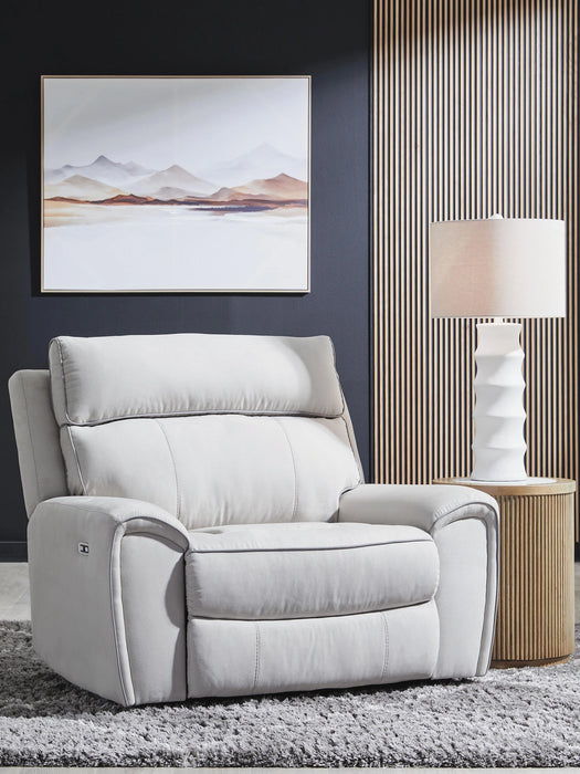 Social Pointe Power Recliner - Dream Home Furniture & Mattress (Waite Park, MN)