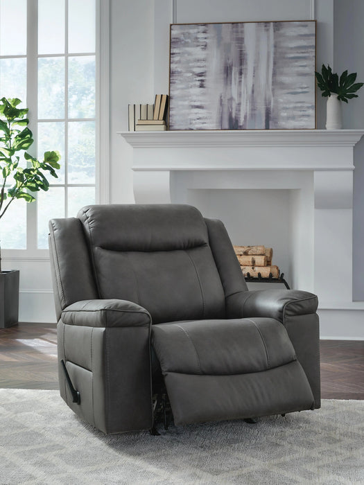 Status Check Recliner - Dream Home Furniture & Mattress (Waite Park, MN)