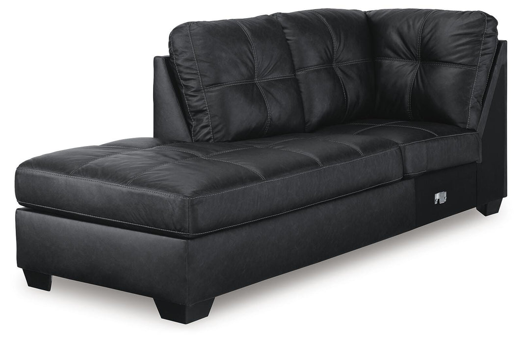Barlin Mills Sectional with Chaise - Dream Home Furniture & Mattress (Waite Park, MN)