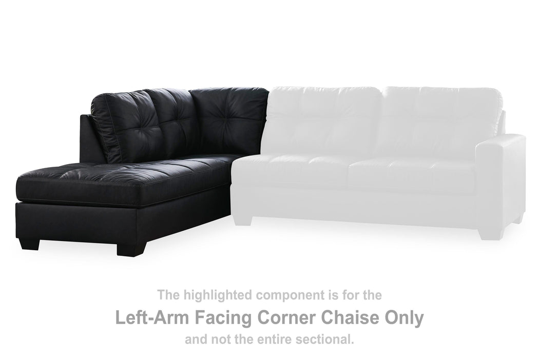 Barlin Mills Sectional with Chaise - Dream Home Furniture & Mattress (Waite Park, MN)