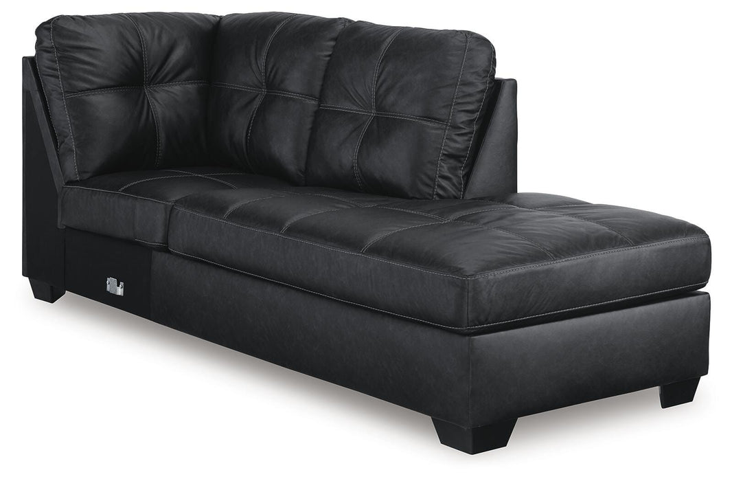 Barlin Mills Sectional with Chaise - Dream Home Furniture & Mattress (Waite Park, MN)