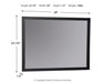 Danziar Bedroom Mirror - Dream Home Furniture & Mattress (Waite Park, MN)