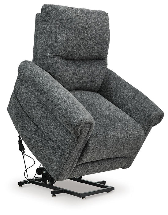 Aureta Power Lift Recliner - Dream Home Furniture & Mattress (Waite Park, MN)