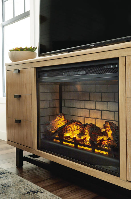 Wittenmyer 72" TV Stand with Electric Fireplace - Dream Home Furniture & Mattress (Waite Park, MN)