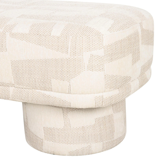 Lena 47" Performance Jacquard Bench