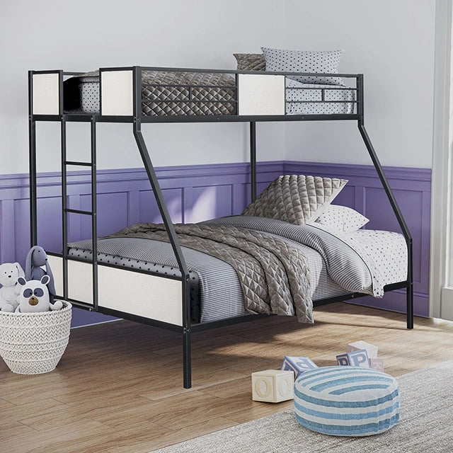 Molton Twin/Full Metal Bunkbed - Dream Home Furniture & Mattress (Waite Park, MN)