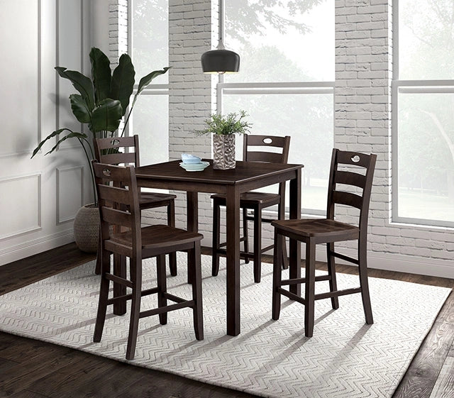 Lubbock 5 Pc. Counter Ht. Table Set - Dream Home Furniture & Mattress (Waite Park, MN)