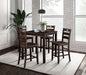 Lubbock 5 Pc. Counter Ht. Table Set - Dream Home Furniture & Mattress (Waite Park, MN)